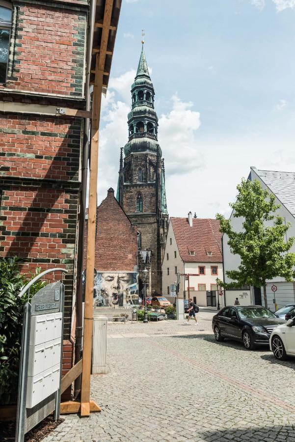 Apartmenthaus Am Dom Mit Parkplatz Цвиккау Экстерьер фото